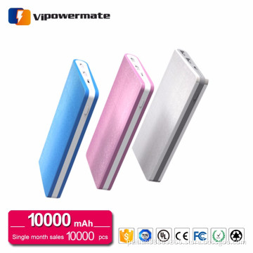 Mini high capacity smart mobile phone universal portable power bank charger 10000mah for samsung, iphone
